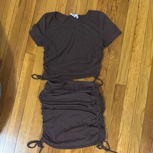 Princess Polly skirt set - lightly worn